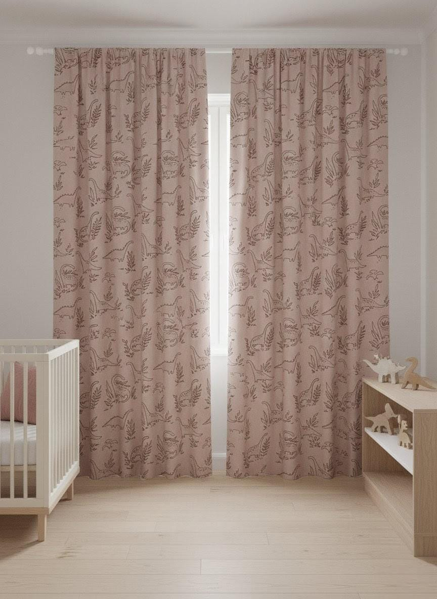 Patterned curtains