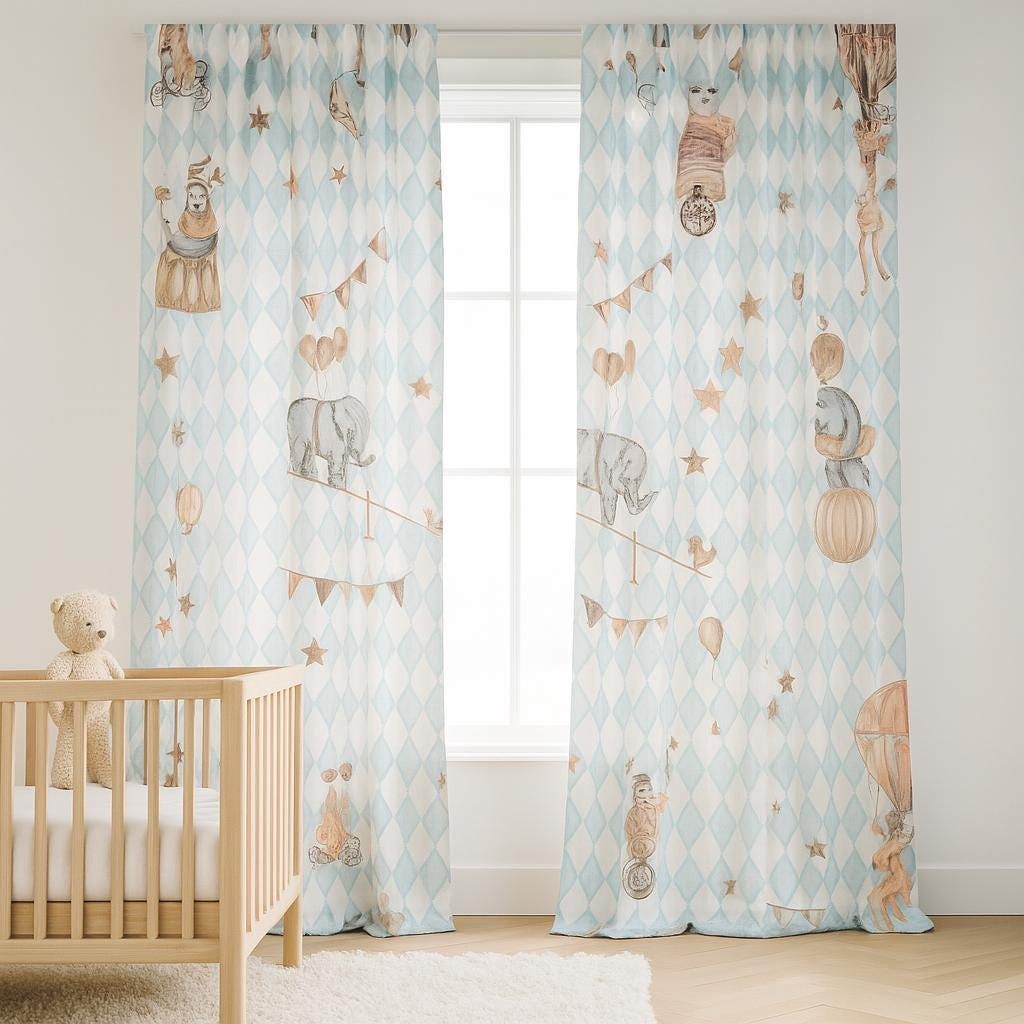 Elegant sheer curtains